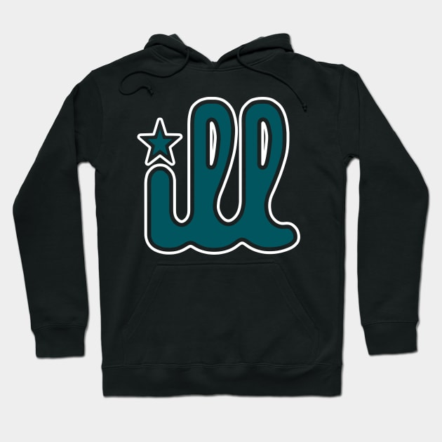 ILL Midnight Green Philadelphia Philly Philly Special Hoodie by TeeCreations